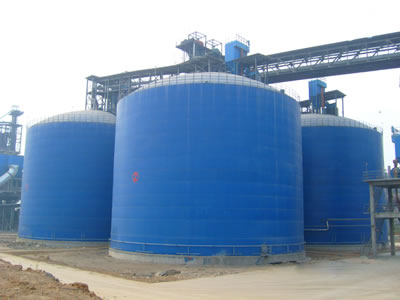 尉氏水泥钢板库改造