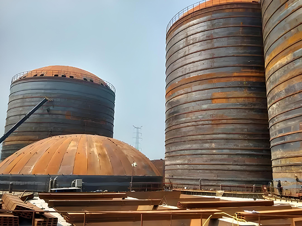 尉氏焦粉钢板仓